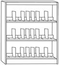 Wood Shelving Picture Book - Glass Door Shelving (prices shown in Oak wood*) Shelving Units, Picture Book S1-931-S00 $ 1,143.00 S/F Starter, 12"D x 60-1/2"H 105 S2-931-S00 $ 824.