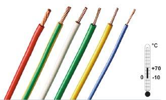 FlexiVolt-1V FlexiVolt-1V Highly flexible stranded wire with reinforced insulation. Typical Application Manufacture of test leads and external wiring of movable elements. Order No.