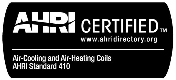 PERFORMANCE AND CERTIFICATION Performance Performance ratings for VIFB coils can be obtained from the L.J. Wing Coil Specifier program that can be downloaded from the L.J. Wing website: www.ljwing.