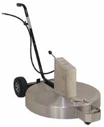 floating 6701 Model 105C w/wheels 5916 Model 105F Floating 6702 Model 105F w/wheels 5917 Swivel Seal Kit Professional Rotary Cleaning System Features: