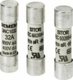 SITOR Semiconductor Fuses SITOR, cylindrical fuse design Size I e U e Breaking I 2 t value mm mm A V AC/ V DC Power loss DT Order No.