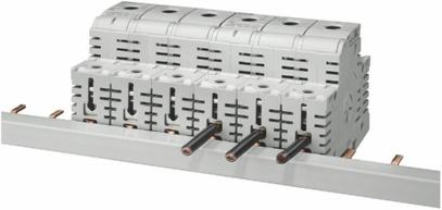 Low-Voltage Fuse Systems 5ST2, 5ST3 busbars for fuse systems Overview Busbars with pin-type connections can be used for NEOZED safety