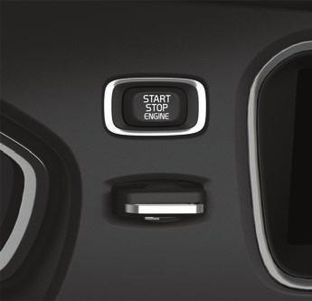 Lock and arm the alarm Touch the rear section of one of the outer door handles or press lightly on the smaller of the tailgate's two rubberised buttons.