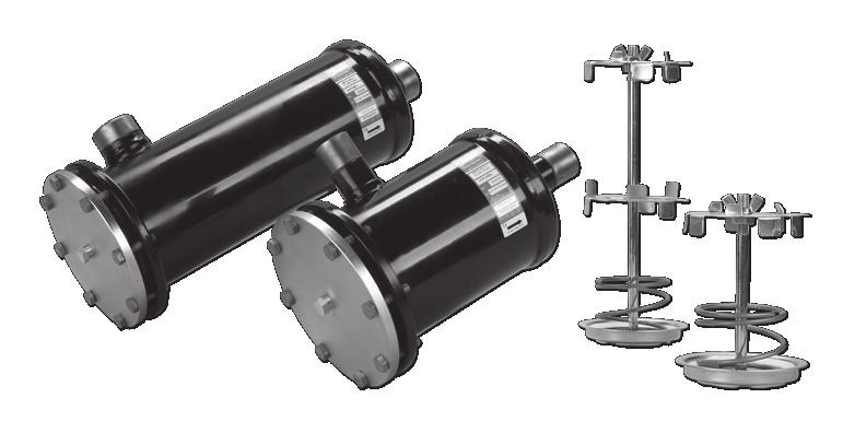 Introduction Danfoss Eliminator filter driers with replaceable solid core, type DCR, are for use in liquid and/or suction lines in refrigeration, freezing and air-conditioning systems.