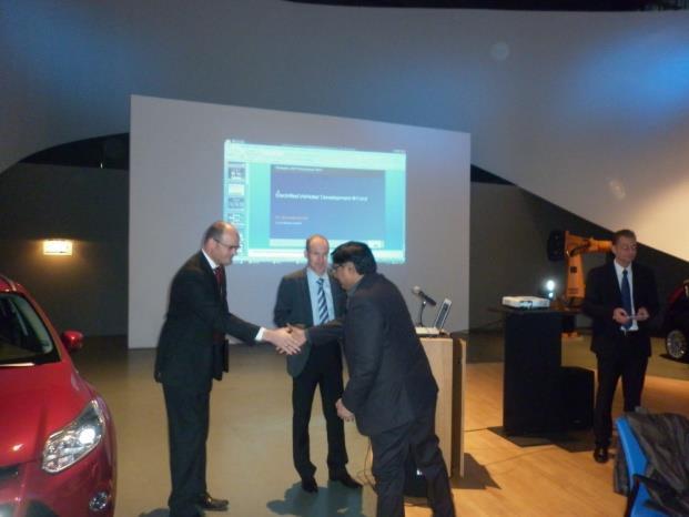 Day 3 (23 November 2011): The much awaited visit to FORD AG was really a great experience for our participants.