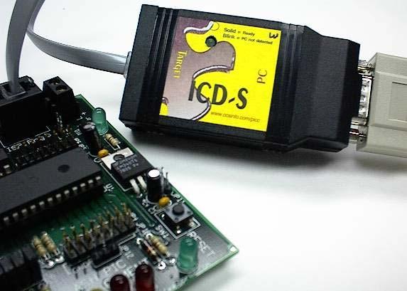 ICD-S Programmer and Debugger Hardware/Firmware that burns.hex files to microchip PIC.