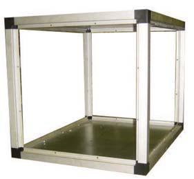 Low height units can also be custom-made for installation with space constrain. MODULAR CONSTRUCTION s are manufactured as combined blocks of encased individual modules assembly.