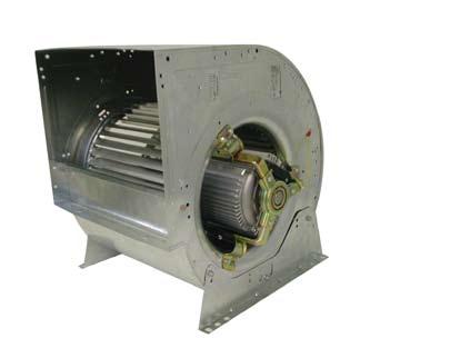 LOW PRESSURE CENTRIFUGAL FANS CBM Series Range of double inlet direct driven low pressure centrifugal fans manufactured from galvanised sheet steel.