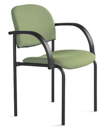Seat and Back The contoured and upholstered seat and back make this a great choice