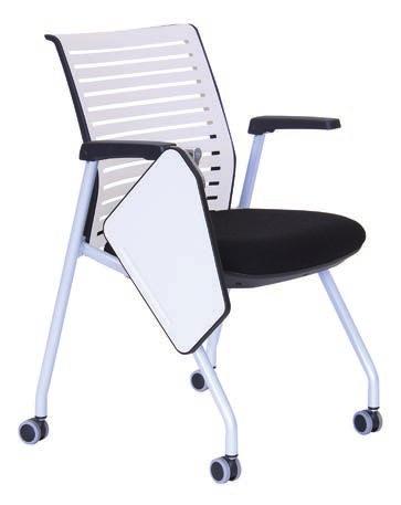 ace ace AC8252 Shown with Optional Tablet AC8252 QUICK- SHIP COM/A B C/COL D E F G H I LTH AC8252 AC8282 Nesting/stacking chair with upholstered seat, poly back, with arms Nesting/stacking chair with