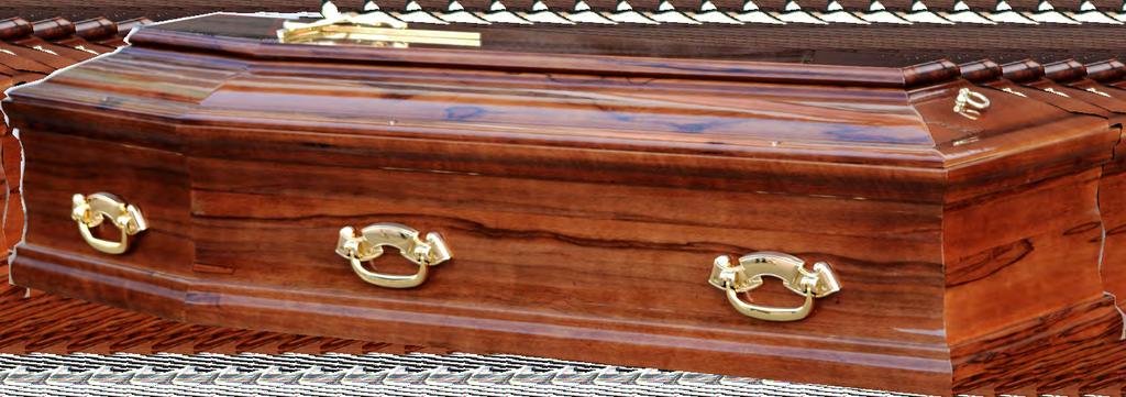 Mahogany Coffin Walnut Coffin