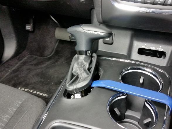 unplug sensor from rear of boot.
