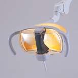 Another safety feature prevents the chair from moving whenever a handpiece is being used.