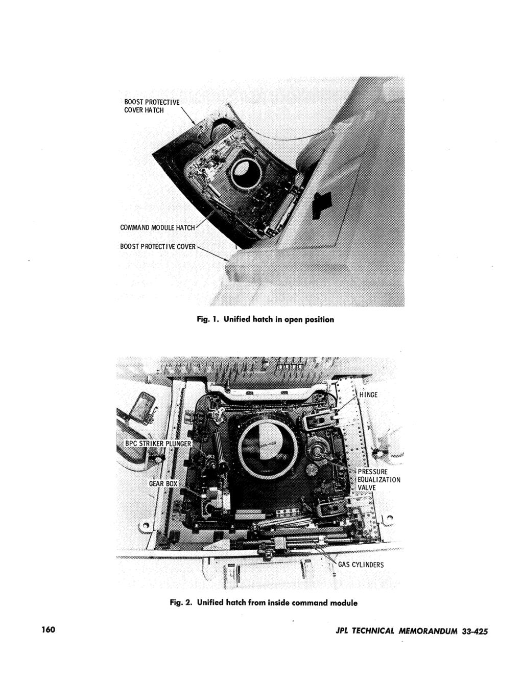 Fig. 1. Unified hatch in open position Fig. 2.