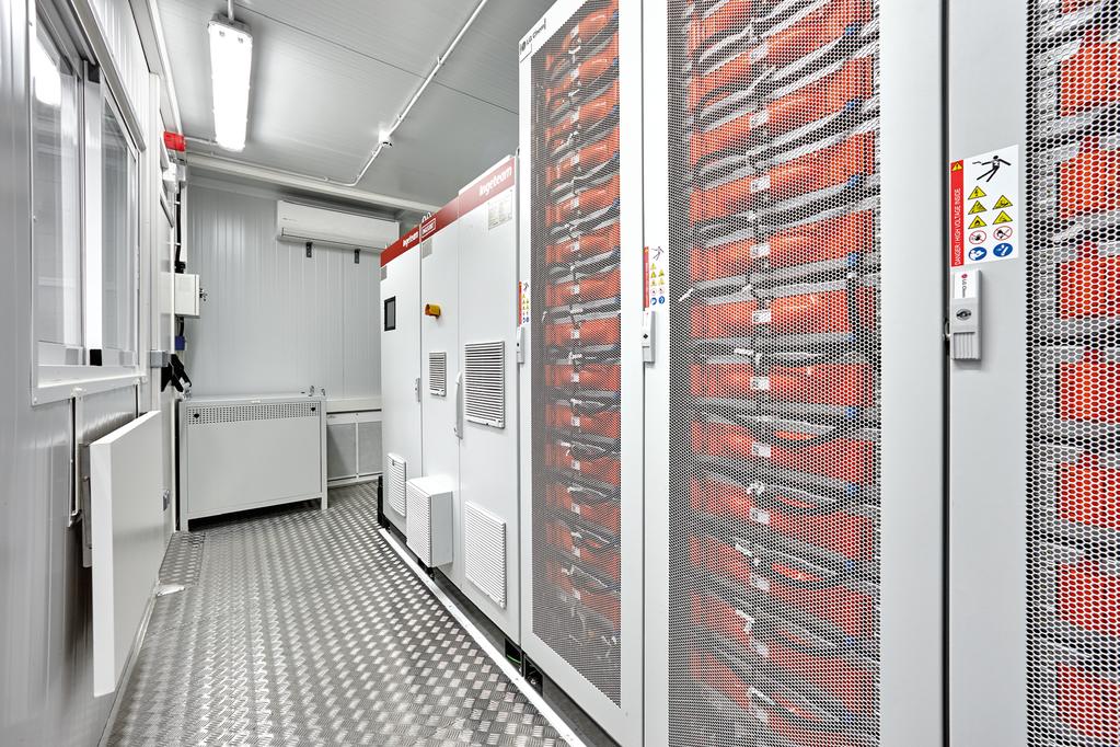 INGEDRIVE Energy Storage Systems (EES) enable the gensets to work at high efficiency operating points.