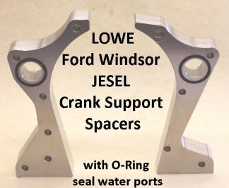 port spacers and round spacers to locate fuel pump drive plate to front of JESEL Drive (includes 2ea 568-215 O-Rings for water port spacers) Kit includes 2ea water port spacers 6949mx2 0.