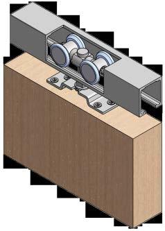 KT142 wall mount bracket (required) 2-7/8 (73mm) 2 (50mm) 2-7/8 (74mm) KT147 Hanger adapter bracket