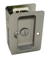 Hardware & Accessories Pulls, & knobs FRONT VIEW 1-11/16 (43mm) 4-1/2 (114mm) KT189 Bifold door knob (white plastic) KT168 Flush pull, chrome 2-1/8 (54mm) hole diameter x 7/16 (12mm) depth KT166