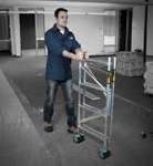 2 LB (16 KG) 600 LB (272 KG). Combined weight of user + materials WORKING HEIGHTS 9.5 21.25 33 IN.