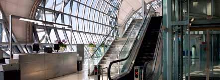 Its range includes inductive proximity to ascertain the speed, position and direction of the escalator, as well as photoelectric to detect the presence of commuters using the escalator and switch