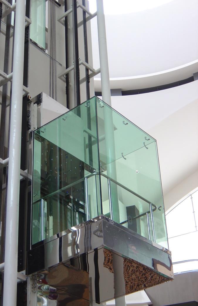 Project: Dubai Festival City Zone 8, totally 85 Lifts 2 Panoramic Lifts: Duty load: 1.