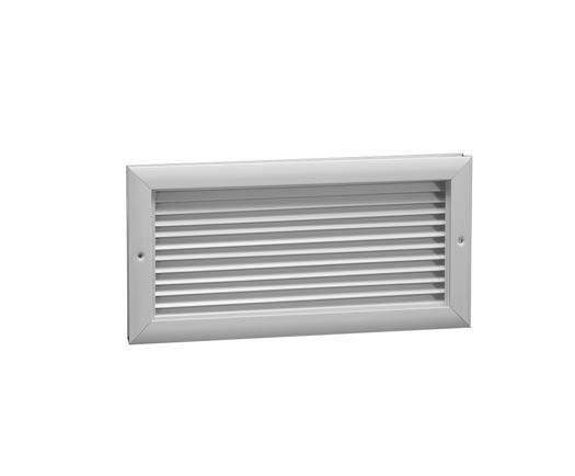 REGISTERS AND GRILLES - SUPPLY & RETURNS TUTTLE & BAILEY Model A647 - Double Deflection Aluminum Supply Register with Opposed Blade Damper - Vertical Front Blades CFM Price 6 x 6 75-175 $19 8 x 4
