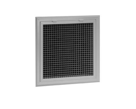 FILTER GRILLES TUTTLE & BAILEY Model CRE500FBLT - Aluminum Eggcrate Filter Grille, T-Bar Lay-In CFM Price *20x20 800-1500 $61 *Filter Not