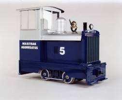 Davey Introduced 1995 in production 2007 A small radio controlled steam lorry using