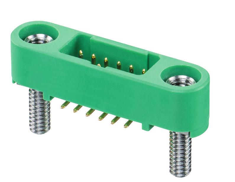 Gecko Screw-Lok onnectors Male Vertical Surface Mount GEKO SREW-LOK Stainless steel screw fixing to mate with applicable female connector. Order nuts for board-mount separately - see bottom of page.