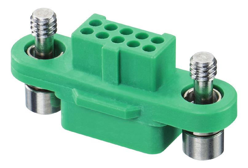Gecko Screw-Lok onnectors Female rimp Housings Features 2.5mm potting wall for extra security. No. 1 position identified on moulding. 3 polarising points on each housing prevent mis-mating.