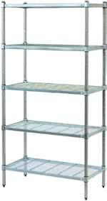 HOSPITALITY SHELVING POSTS Perfect for air flow Heavy duty Zinc coated to prevent rust HOSPITALITY SHELVING POSTS Part