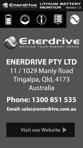 2 SMART PHONE MONITORING SYSTEM The Enerdrive