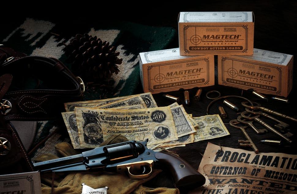 It captures the spirit of the cowboy and the romance of the Old West. Magtech Cowboy Action Loads are more than Old West authentic.