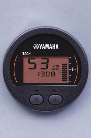 Command Link Compatibility The F90 and F75 are both compatible with Yamaha s Command Link 6Y8 and 6YC digital gauges.
