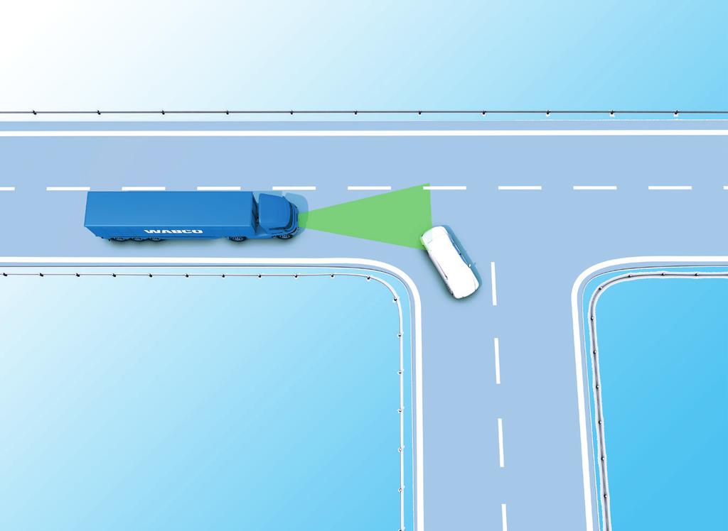 Drivers must take extra care at exits and take full control of the vehicle to avoid unexpected braking.