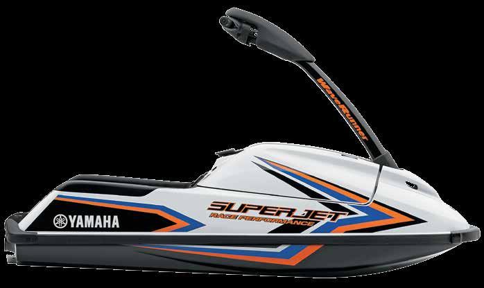 SUPERJET THE ULTIMATE STAND UP PERFORMER. When it comes to race proven performance, there is no other stand-up watercraft that can match the reputation of Yamaha s legendary SuperJet.