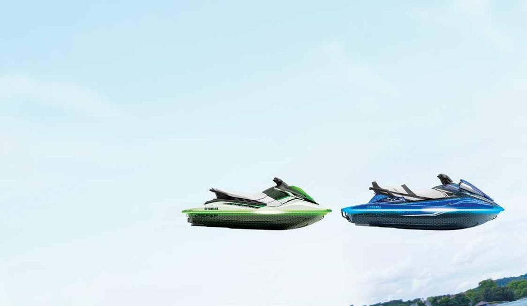 LIGHTWEIGHT, STRONG, RESPONSIVE. Yamaha s cutting-edge decks and hulls have played a critical role in the overall success of the Yamaha WaveRunner range.