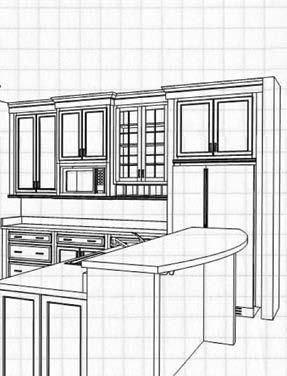 Light Rail, Glass Cabinet, 36 Cooktop, Single