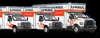 furniture pads, auto transports and tow dollies. Only U-Haul car haulers are available to customers for towing behind their own vehicles.