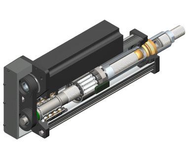FT Series Linear Actuators Exlar FT Series force tube actuators use a planetary roller screw mounted inside a telescoping tube mechanism.