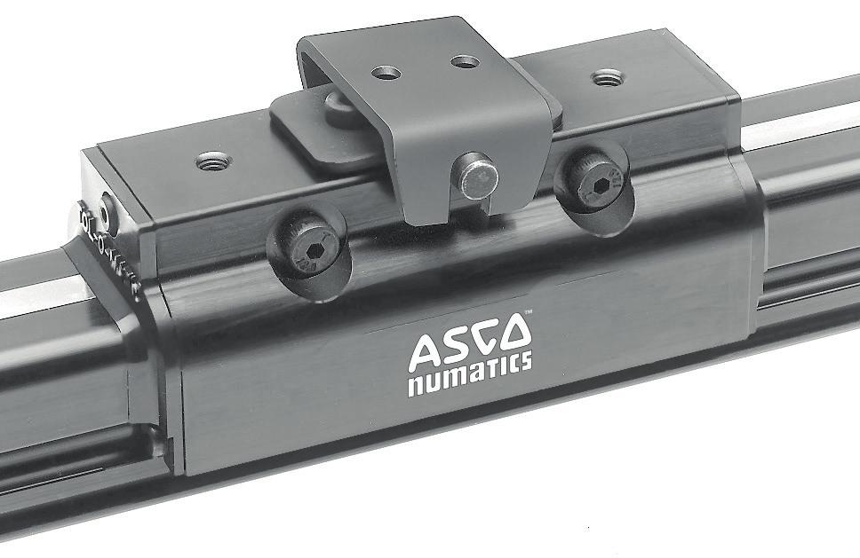 W N FOATING MOUNT BRACKET - AIGNMENT COMPENSATION FOR STB SERIES 446 For applications where a band cylinder moves a load that is externally guided and supported, a floating mount bracket is necessary