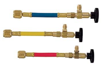 AUTOMATIC & MANUAL SHUT-OFF VALVES / RETROFIT ADAPTERS Mastercool manufactures a complete line of shut-off valves for containment of refrigerant.