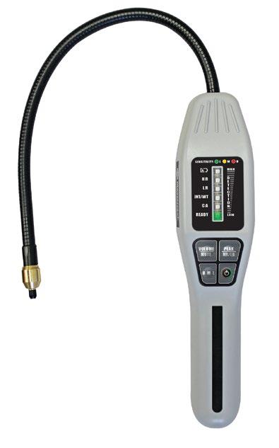 ELECTRONIC LEAK DETECTION 55975 III COMBUSTIBLE GAS LEAK DETECTOR Intella Sense III Combustible Gas Leak Detector is packaged in a blow molded case with 2 C batteries, leak test vial and replacement