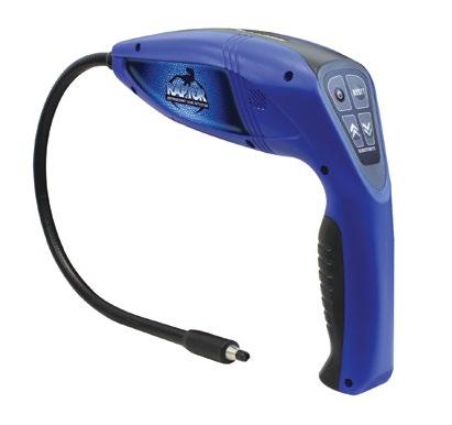 ELECTRONIC LEAK DETECTION 56100 The Raptor Refrigerant Leak Detector offers stateof-the-art features and micro-processing technology while the design sensor delivers an accurate and instantaneous