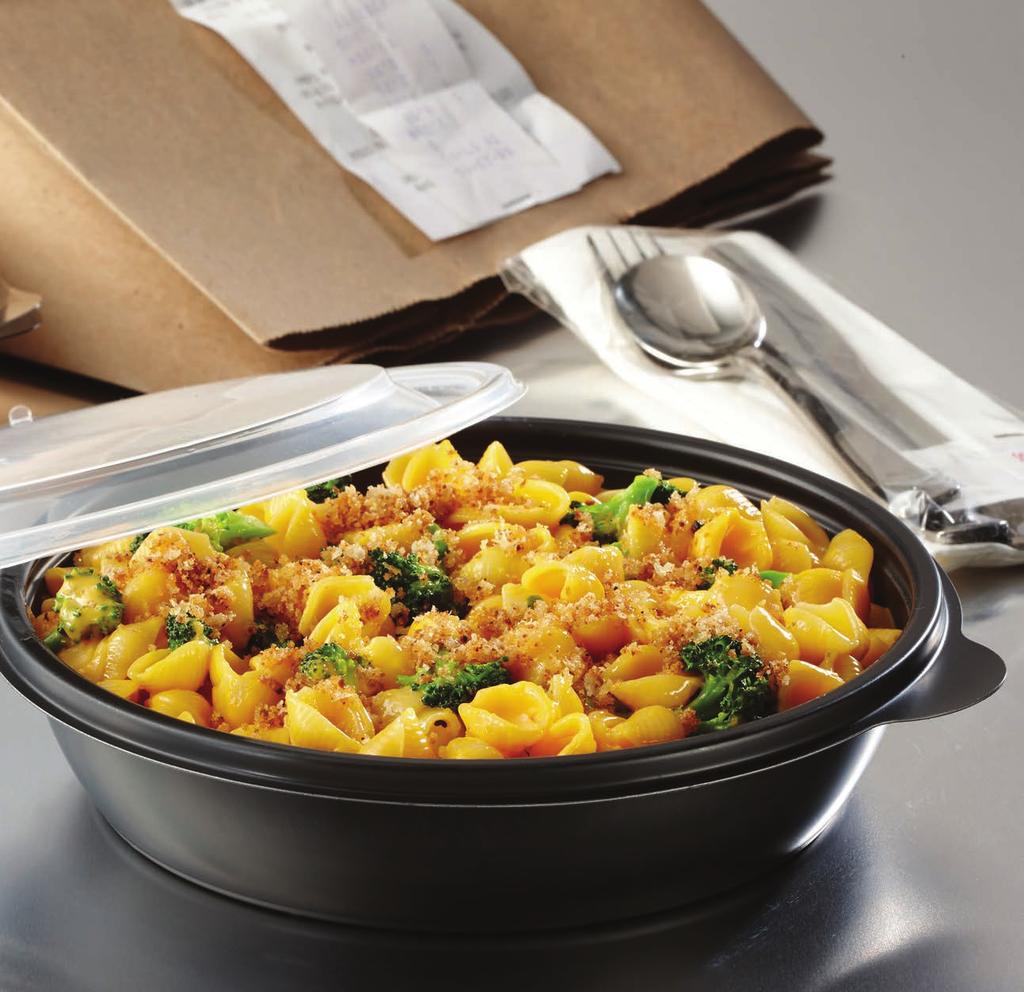 ROUNDS 2-PIECE CONTAINERS Keep menu creations hot, fresh and ready to be enjoyed with Sabert s innovative polypropylene packaging. Great for soups, sides or entrées in 6-32 oz.