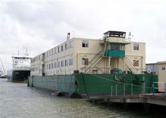 Reference : AWB 6315/91 Type : Accommodation barge Yob : 1991 : NA Dims : 63.25 x 15.52 x 1.