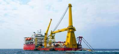 28 JASCON 34 Pipelay Construction Vessel n Extreme breadth / THRUSTERS n Portable gen set n Thrusters n Bow thruster 118.80 m 30.40 m 36.40 m 8.40 m 4.