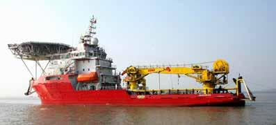 40 JASCON 55 DP-2 Multi Purpose support Vessel n Thrusters n Bow thruster n Power output 78.00 m 20.00 m 6.50 m 5.