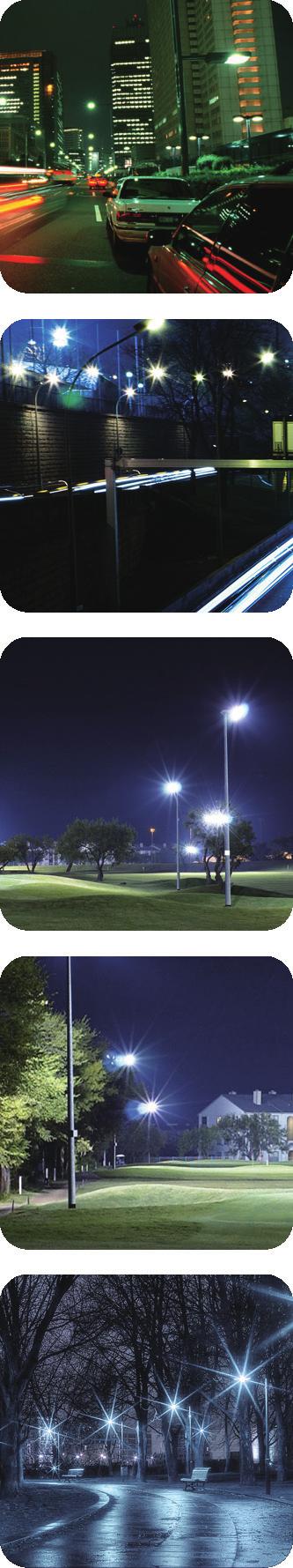 Applications Roadway Residential Parking Lot Area Lighting Outdoor Lighting General Features Housing and Mechanical Characteristics: For ease of installation and maintenance, the power door and all