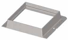 Vermont Drainage s and Grates DROP INLET 0VT554600002 4 flange drop inlet frame 0VT554600001 3 flange drop inlet frame Options 22" SQ W 6" 26" Height Flange W Flange Dimensions Product Number 6 3 29
